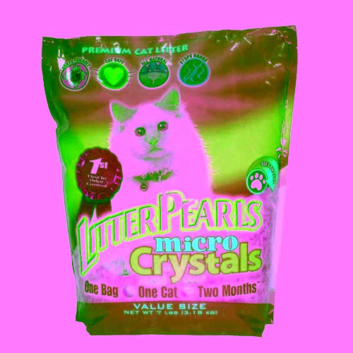 Micro crystals top cat litter