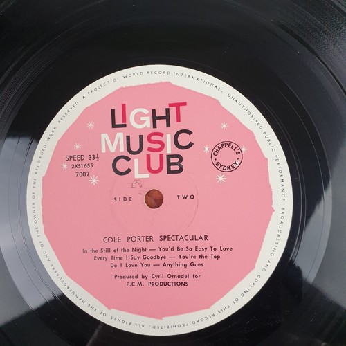 Cole Porter - Cole Porter Spectacular 33 RPM Vinyl LP Record, 1960, Pop, Light - Picture 7 of 7