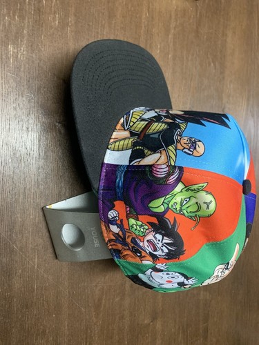My Hero Academia Dragon Ball Z Bakugo Snapback Hat 2 Anime Manga Black Caps New - Picture 18 of 24