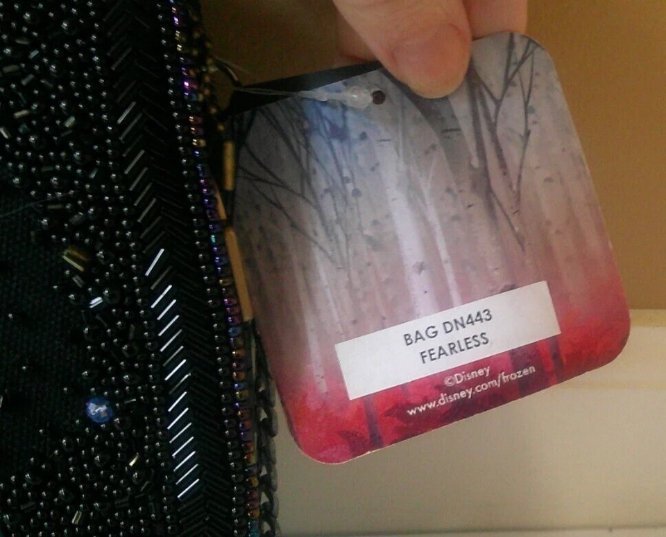 Mary Frances Disney  Fearless Frozen 2 Elsa Beaded Horse Bag NWT - Image 4 of 4