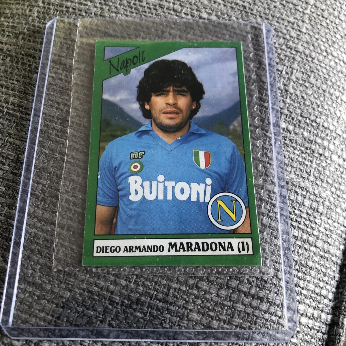 Figurine Panini Calciatori 1987-88 - Mascotte Napoli, Rare Et Neuve