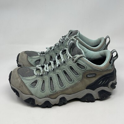 Oboz Sawtooth II Low Trail Hiking Shoes Womens 7 Gray Green  display picture 2