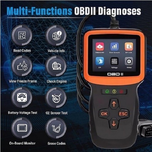 Escaner OBD2 Errores Electronicos Coche Multimarca ¡Envio gratis Entrega en 24h! - Imagen 3 de 4