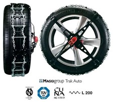 CATENE DA NEVE TRAK 210 - Ragni da neve - Vedi foto per misure pneumatici -NUOVE