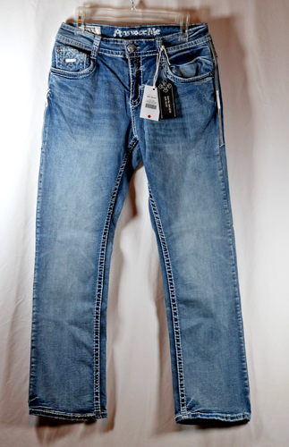 Answer Me Premium Jeans Heavy Stitch Original Straight Fit AM-2210 30X32 - Bild 1 von 2