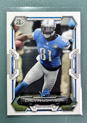 Calvin Johnson - 2015 Topps Bowman - Detroit Lions