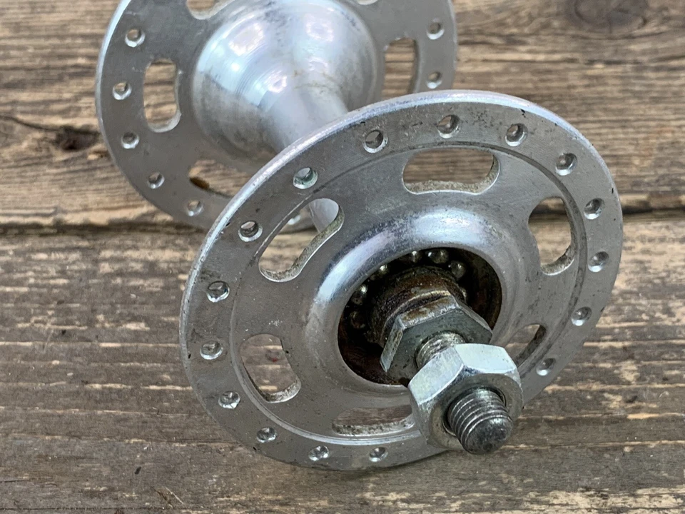 Buje Delantero Suzue BMX Old School Vintage 36h Plateado Foto 4 de 4