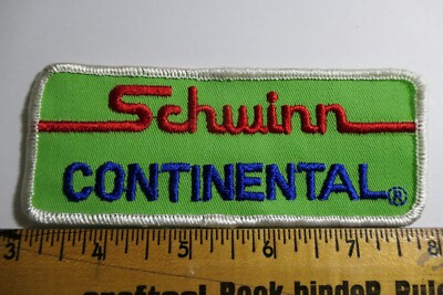 Vintage Schwinn Continental  Bike patch Bicycle Two Wheeler Cycle NOS 70's