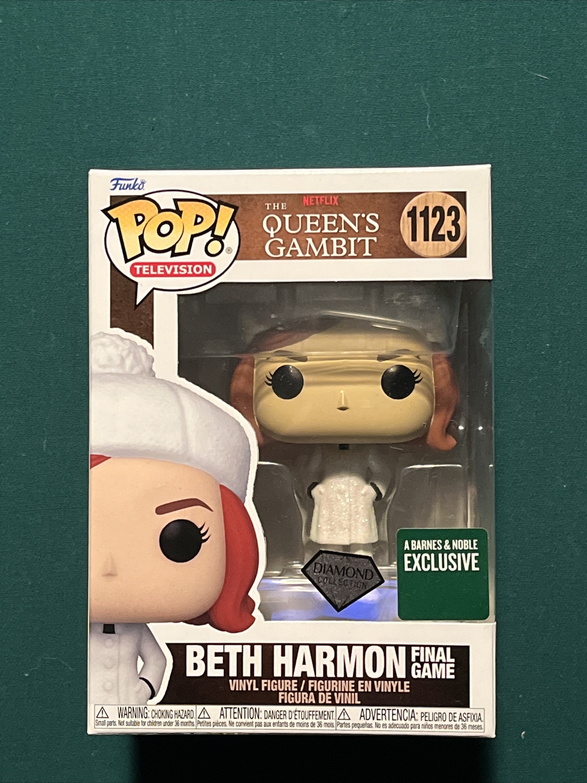 Funko Pop! TV The Queens Gambit Beth Harmon Final Game 1123 Exclusivo -  Moça do Pop - Funko Pop é aqui!