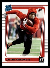 Javian Hawkins 2021 Donruss RATED ROOKIE #294 Atlanta Falcons FOOTBALL RC