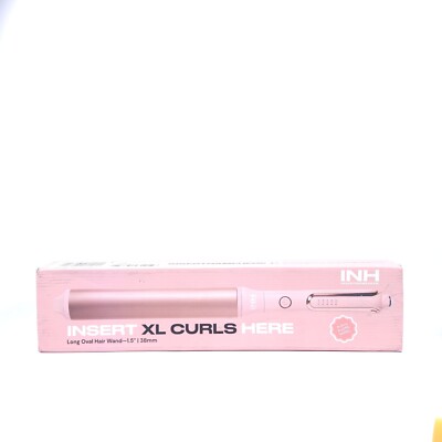 INSERT XL CURLS HERE Xtra Long Oval Curling Wand 1.5'' 8-Inch X-Long Barrel