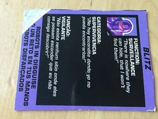 Transformers G2 BLITZ biocard tech european