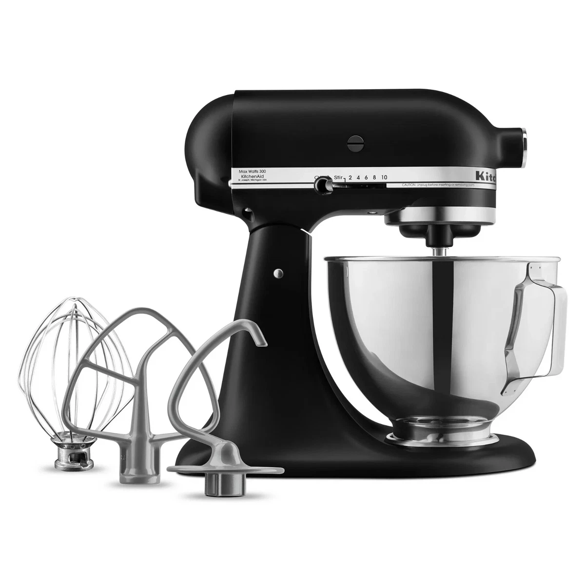 Kitchenaid black matte mixer online