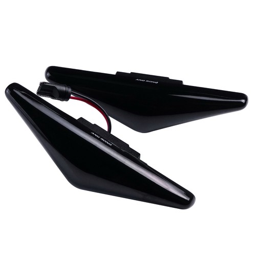 2x Smoked LED Seitenblinker Blinkleuchte Schwarz für Ford Focus MK I 1998-2004 - Bild 3 von 12