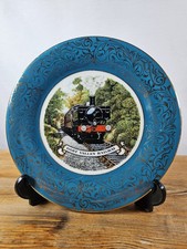 VINTAGE DART VALLEY RAILWAY COLLECTOR PLATE – RELI WASHBOURNE FINE CHINA –