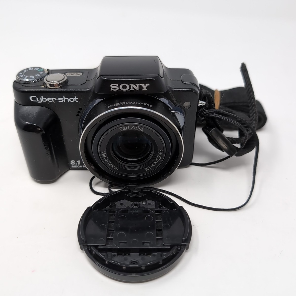 Sony Cyber-Shot DSC-H10 Digital Camera 8.1MP Black FOR PARTS