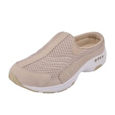 Easy Spirit Traveltime Womens Slip On, 8.5 BM US, Natural-Suede