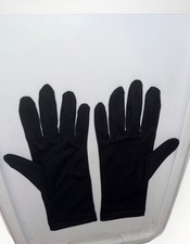 Wrist Length Formal Black Gloves