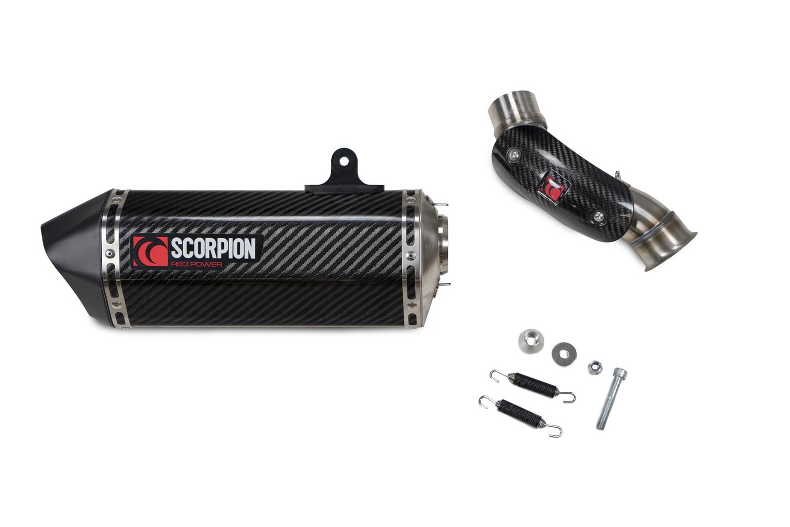 Scorpion Exhaust Serket Taper Slip-On Carbon Fibre KTM 890 2020 - 2024
