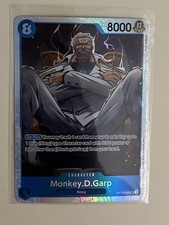 Monkey.D.Garp OP12-056 SR ONE PIECE Tcg Card Game NM BLUE