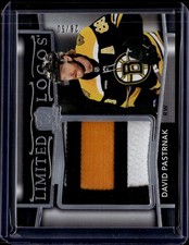 2024-25 The Cup Limited Logos David Pastrnak Game Used Patch /50
