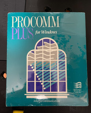 PROCOMM PLUS for Windows vintage data communications software