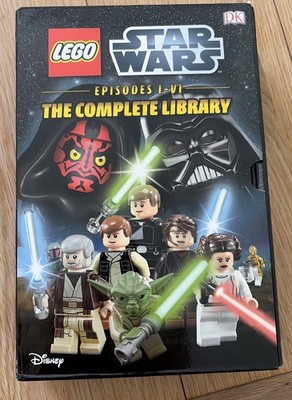 LEGO Star Wars episode I-VI The complete library books box set