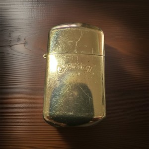Camel Gold Tone Lighter Rare Vintage