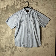 Howler Bros Short Sleeve Deluxe Pearl Snap Western Shirt Size XL Cotton Blend
