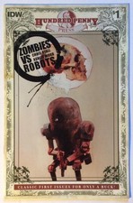 Zombies Vs Robots #0. IDW 2011. Rare hundred penny press edition. NM condition.