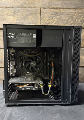 Lian Li MATX Ryzen 7-2700x, 16GB ddr4, GTX 1060, 500w ps, Msi b450M pro, 1TB HDD
