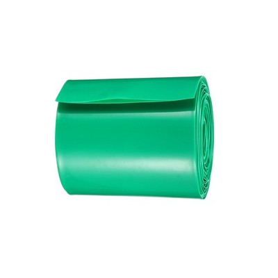 PVC Heat Shrink Tube, [for AA, Diy Battery Pack] - 65mm 5 M Green