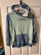 OshKosh B'Gosh Boys' Pullover Logo Hoodie, Boys Teens Size 14