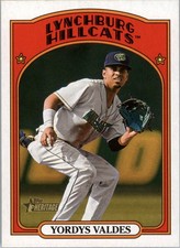 2021 Topps Heritage Minors #180 Yordys Valdes - BB