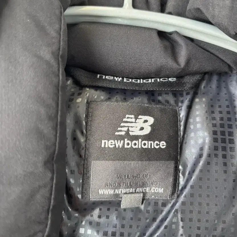 New Balance Down Jacket Gray 100 Size thumbnail 3