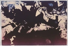 Screenprint Art Original Print Unique Decor 8x11