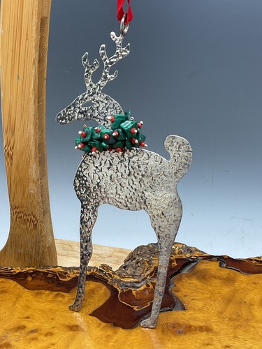 Emilia Castillo Adorno de Navidad Plata de Ley Reno 39,3 g - Imagen 3 de 5