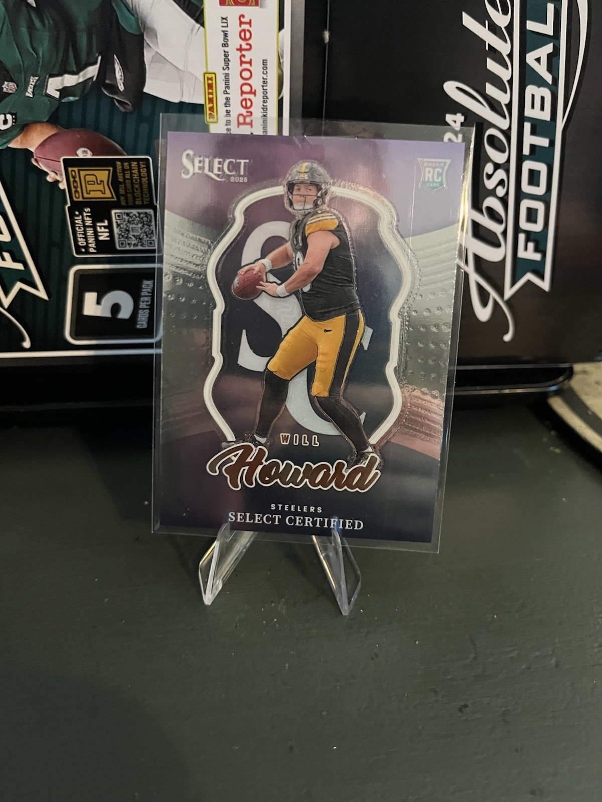 2025 Panini Select - Select Certified Rookies Will Howard #15 (RC)