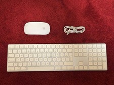 Apple Maus und Tastatur  VOLL Funktionstüchtig incl. Kabel QWERTZ