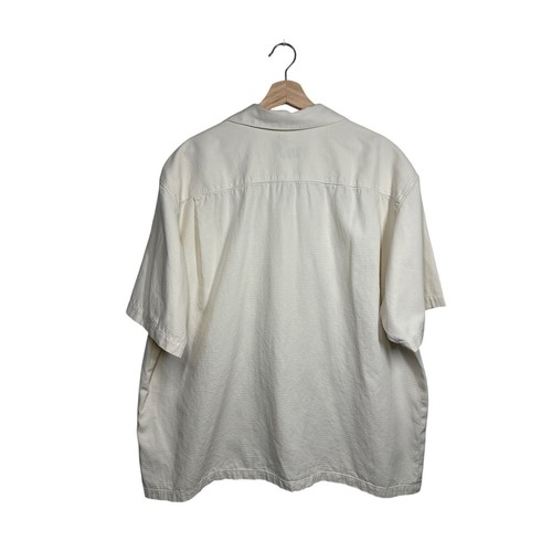 Tommy Bahama Men's Short Sleeve Button Up Silk Embroidered Camp Shirt Size XLX - Picture 7 of 12