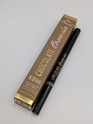 Too Faced Chocolate Brow-nie 12 Hour Wear Cocoa Powder Brow Pencil TAUPE