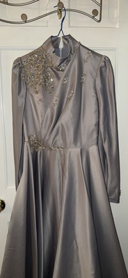 Matmazel Islamic Clothing Evening Dress-MODAZEHRA SIZE 36