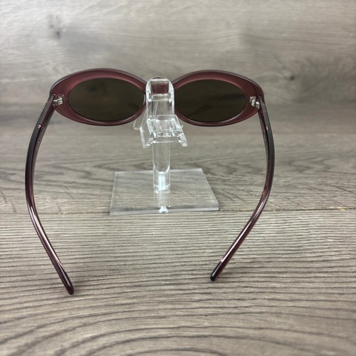 Crap Eyewear The Sweet Leaf Crystal Black Cherry Bio / Amber Sunglasses 51-19 - Picture 5 of 11