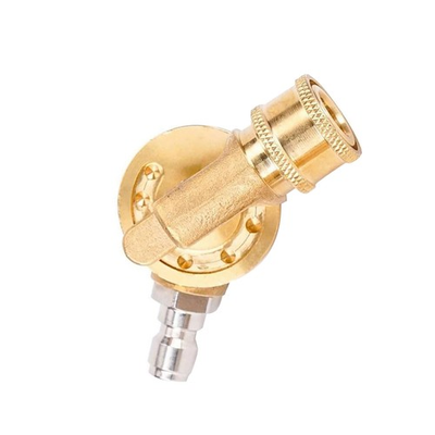 #ad 7 Direction Pivoting Coupler 1 4 Quick Connect 4500 PSI For Pressure Sprayer Tip AU $22.30