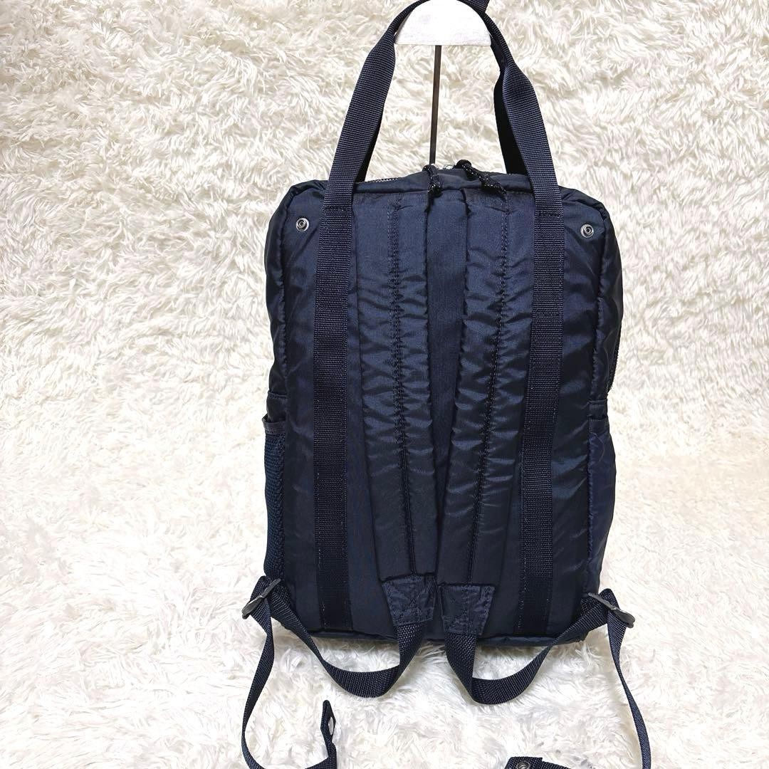 PORTER x LOWERCASE Backpack Blue Lightweight Trav… - image 9