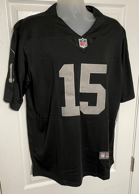 Mendoza 15 Raiders Jersey, Mns S-3X, All Sewn Patches, No Print, Ships Tomorrow