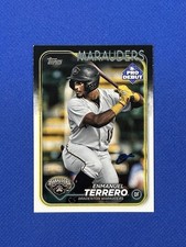 Enmanuel Terrero Signed 2024 Pro Debut Card #PD-12 autograph auto
