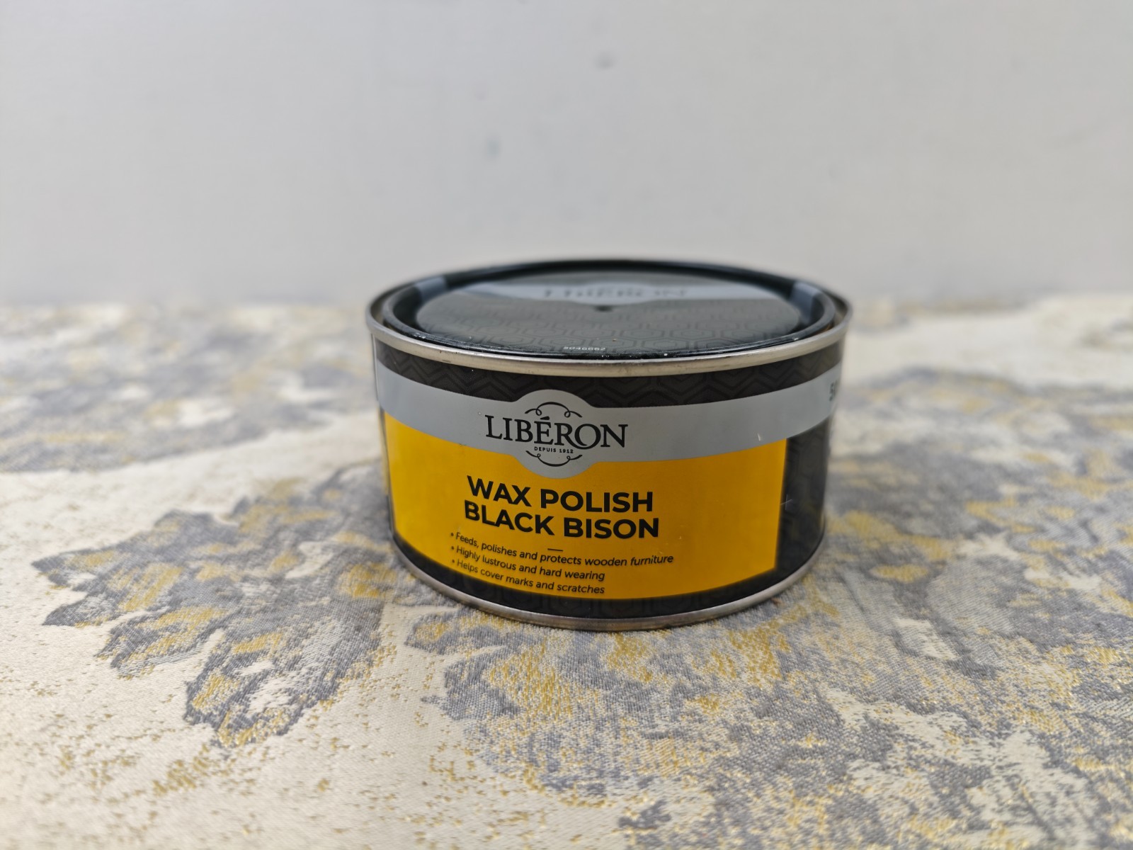 Libéron Wax Polish Black Bison Paste Clear 500ml