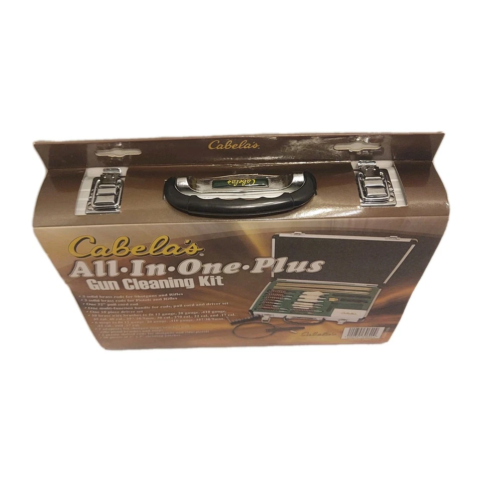 Cabela's All-In-One-Plus Gun Cleaning Kit in Metal Case - Image 3 of 4