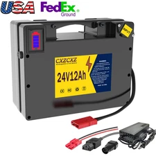 24V 12AH Lithium Battery for Electric Wheelchair,Better Than Lead-Acid Batteries